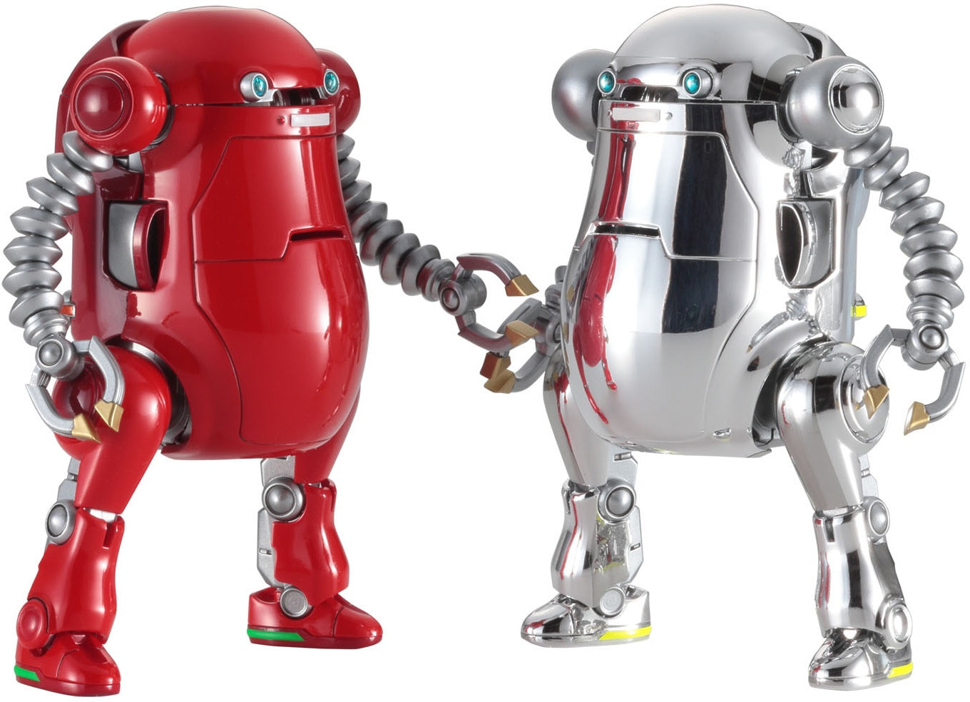 Hasegawa 1/35 Mechatrowego No.20 Old Type “Red & Silver” (2 Kits In The Box)