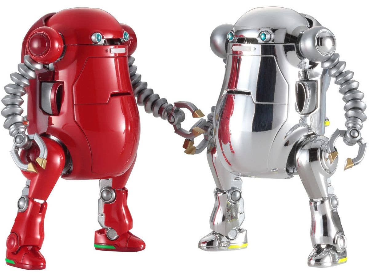 Hasegawa 1/35 Mechatrowego No.20 Old Type “Red & Silver” (2 Kits In The Box) | 4967834648012