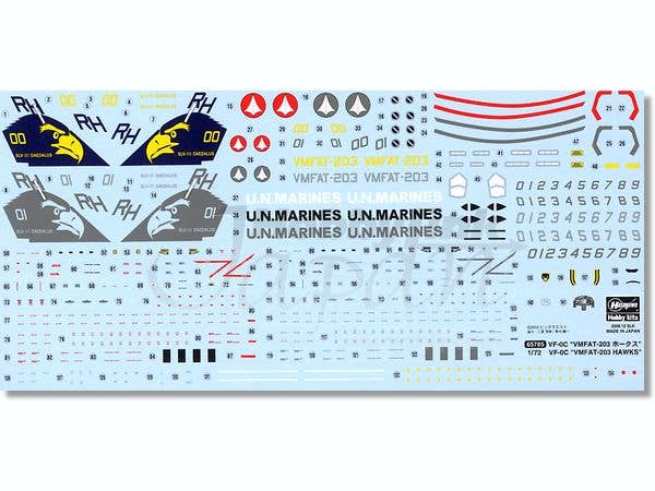 Hasegawa 1/72 VF-OC "VMFAT-203 Hawks" | 4967834657854