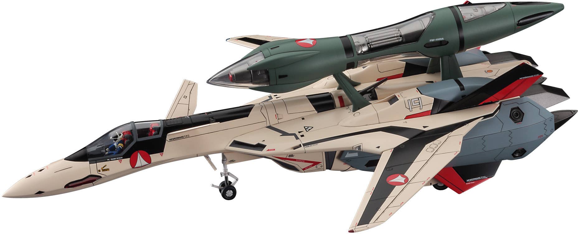 Hasegawa 1/72 YF-19 w/FAST PACK & FOLD BOOSTER | 4967834658851