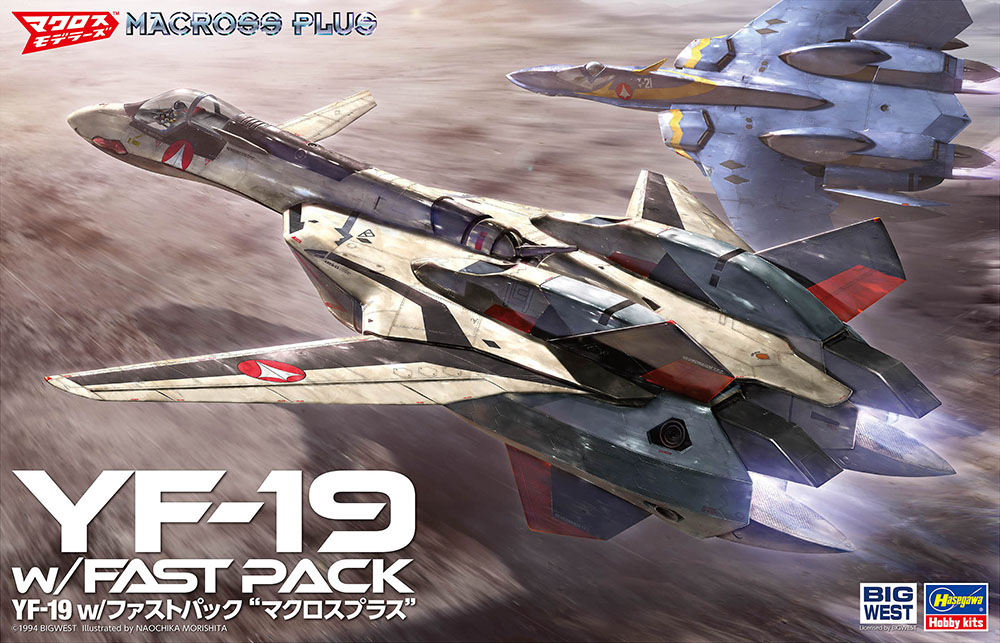 Hasegawa 1/48 YF-19 w/FAST PACK "MACROSS PLUS" | 4967834658882