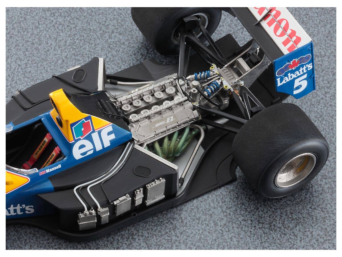 Hasegawa 1/24 Williams FW14 All Metal Engine Details | 4967834510494