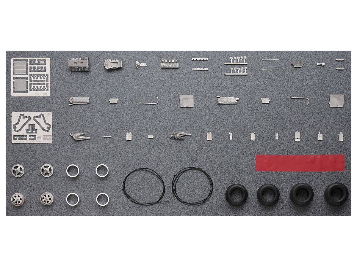 Hasegawa 1/24 Williams FW14 All Metal Engine Details | 4967834510494