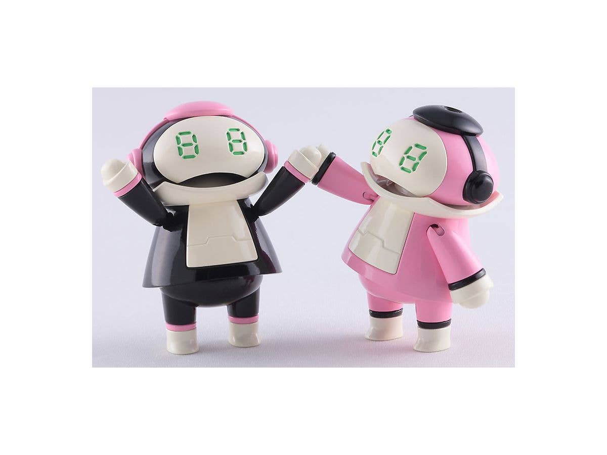 Hasegawa Tiny MechatroMate 02 Sky Black & Peach | 4967834645172