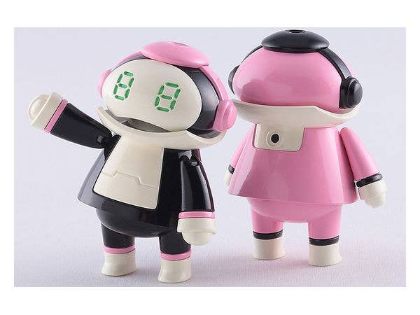 Hasegawa Tiny MechatroMate 02 Sky Black & Peach | 4967834645172