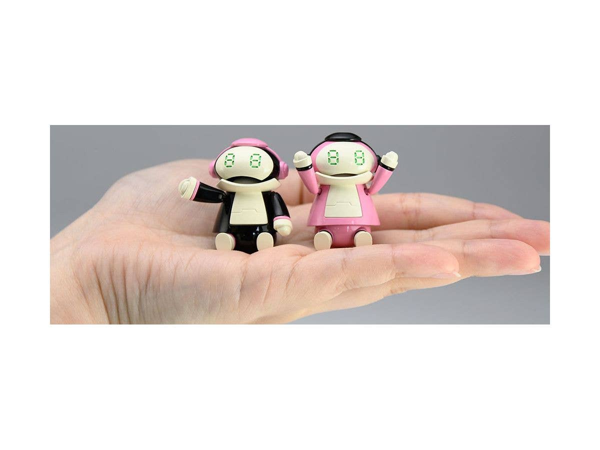 Hasegawa Tiny MechatroMate 02 Sky Black & Peach | 4967834645172