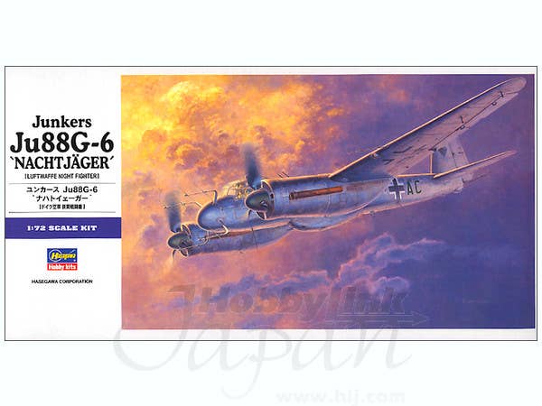Hasegawa 1/72 Ju88G-6 Junkers 'Nachtjager' E32 | 4967834015623