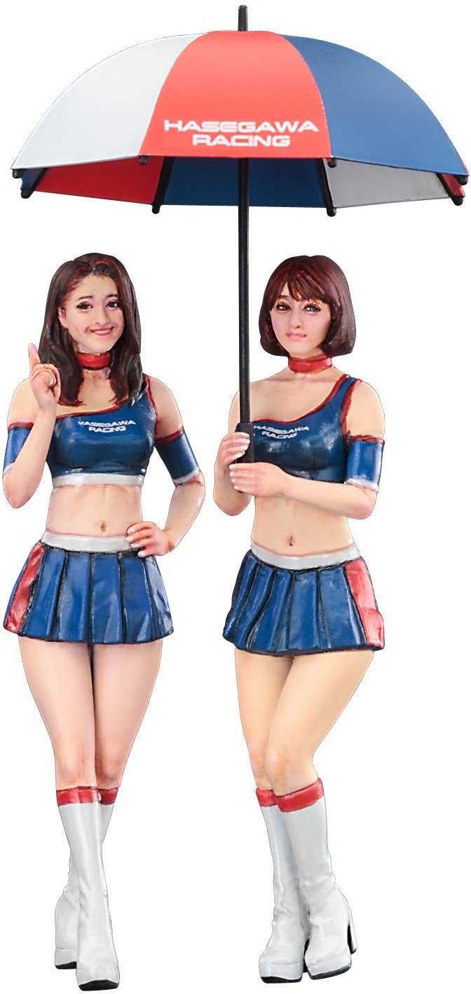 Hasegawa 1/24 Paddock Girls Figure | 4967834291096
