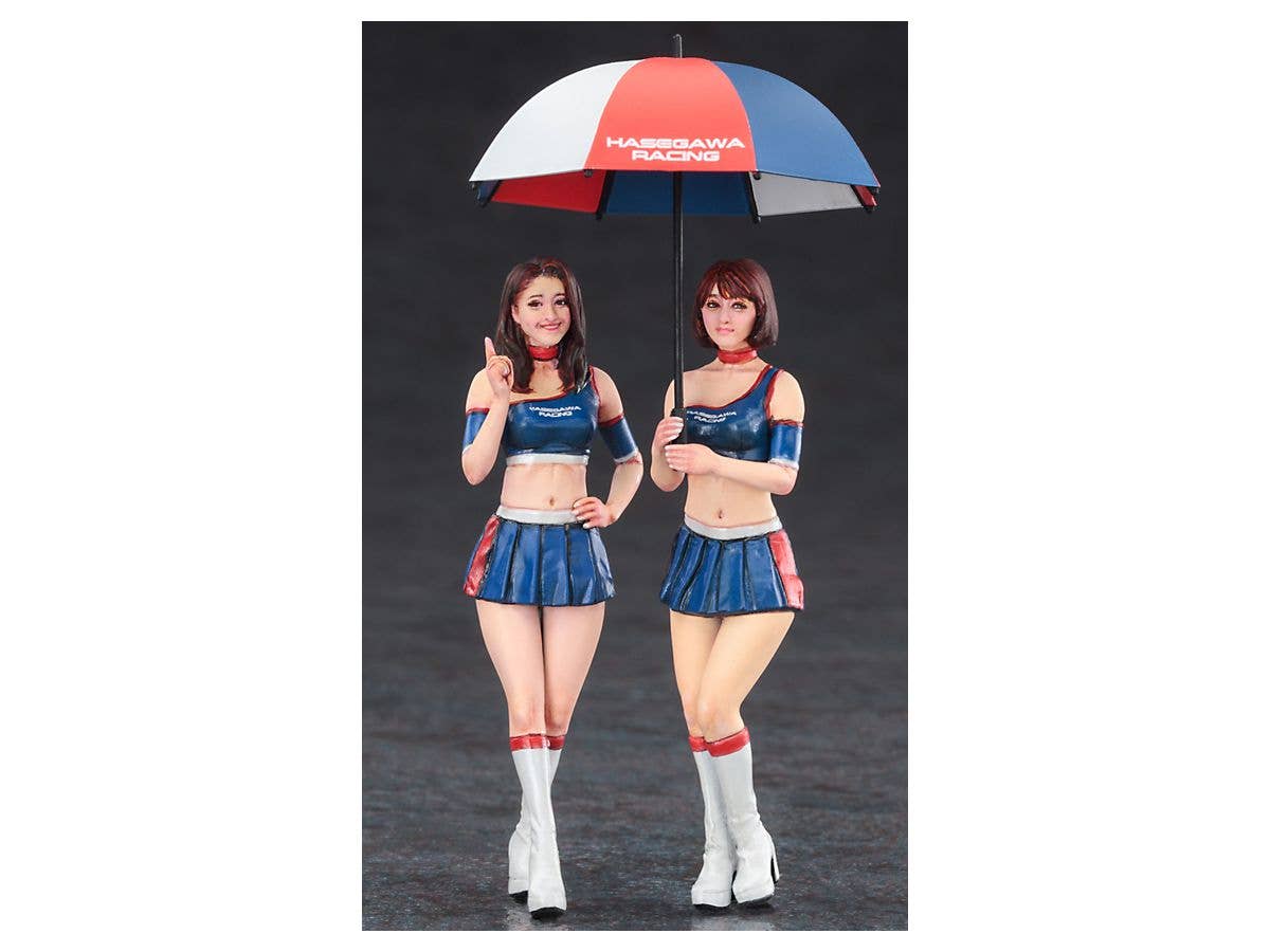Hasegawa 1/24 Paddock Girls Figure | 4967834291096