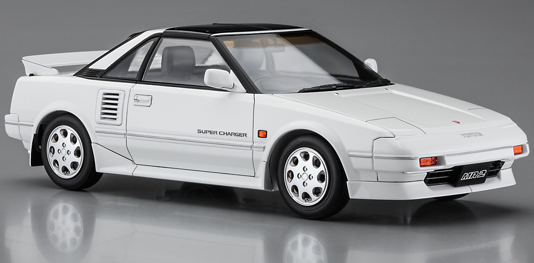 Hasegawa 1/24 Toyota MR2 (AW11) Late Version G-Limited Super Charger (T Bar Roof)