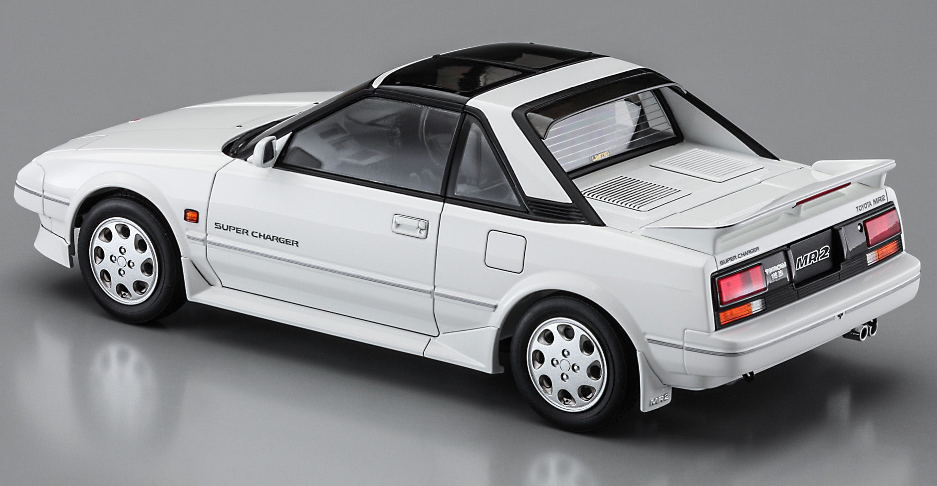 Hasegawa 1/24 Toyota MR2 (AW11) Late Version G-Limited Super Charger (T Bar Roof)