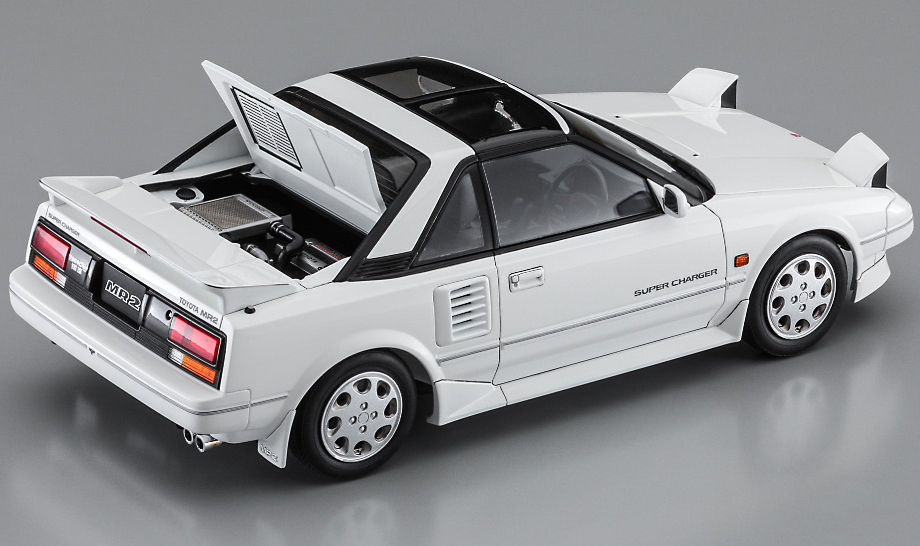 Hasegawa 1/24 Toyota MR2 (AW11) Late Version G-Limited Super Charger (T Bar Roof)