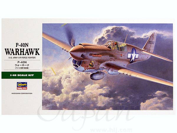 Hasegawa 1/48 P-40N Warhawk JT88 | 4967834191884
