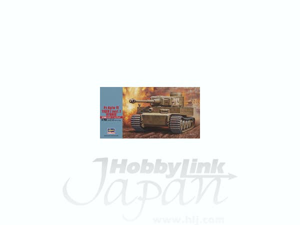 Hasegawa 1/72 Pz. Kpfw. Vi Tiger I Ausf. E 'Hybrid' | 4967834312555