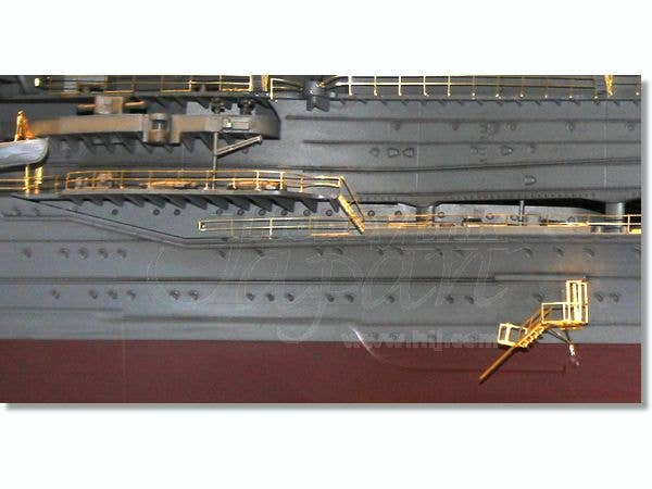 Hasegawa Ijn Aircraft Carrier Akagi Detail Up Etching Parts Basic A QG26 | 4967834721265