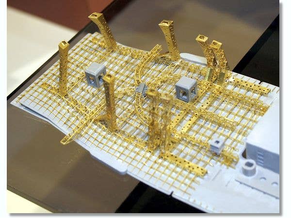 Hasegawa Ijn Aircraft Carrier Akagi Detail Up Etching Parts Basic B QG27 | 4967834721272