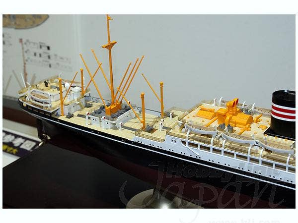 Hasegawa 1/350 Hikawamaru Detail Up Etching Parts Super | 4967834721500