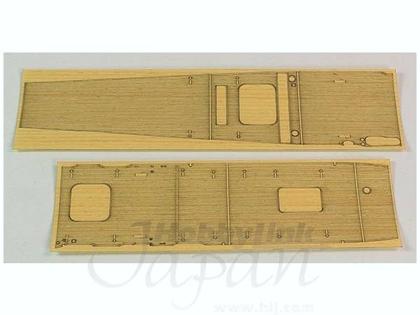 Hasegawa Wooden Deck For 1/700 Aircraft Carrier Akagi | 4967834721524