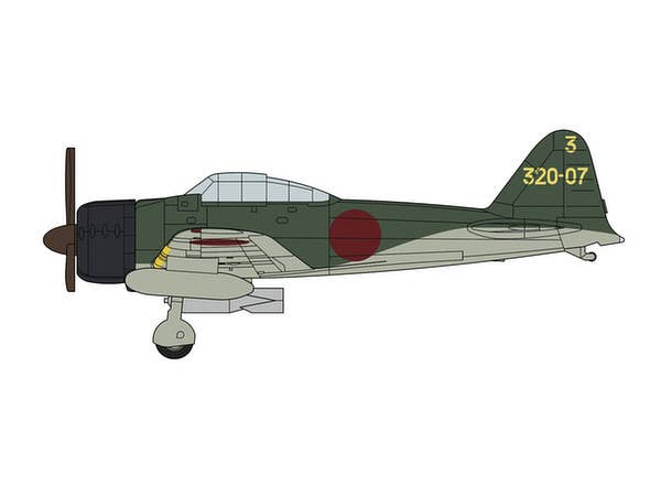 Hasegawa Japanese Navy Carrier-Based Aircraft (Late Version) Set | 4967834721623