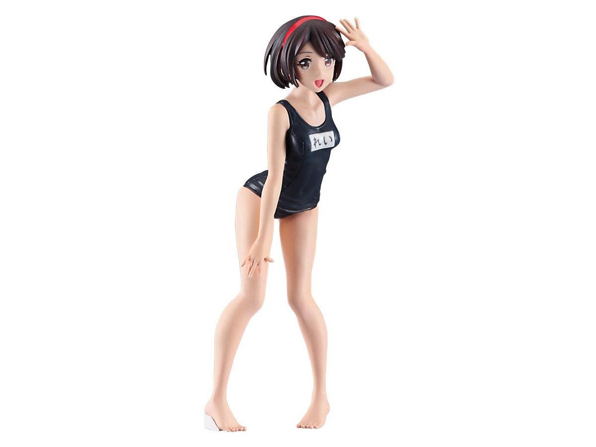 Hasegawa 1/12 Egg Girls Collection No.08 Rei Hazumi (School Swimming Costume) (SP460) | 4967834522602