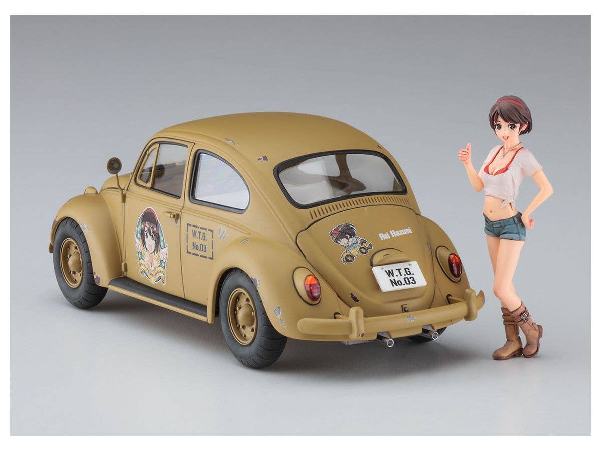 Hasegawa 1/24 Wild Egg Girls VOLKSWAGEN BEETLE TYPE 1 “Rei Hazumi” w/FIGURE | 4967834522886