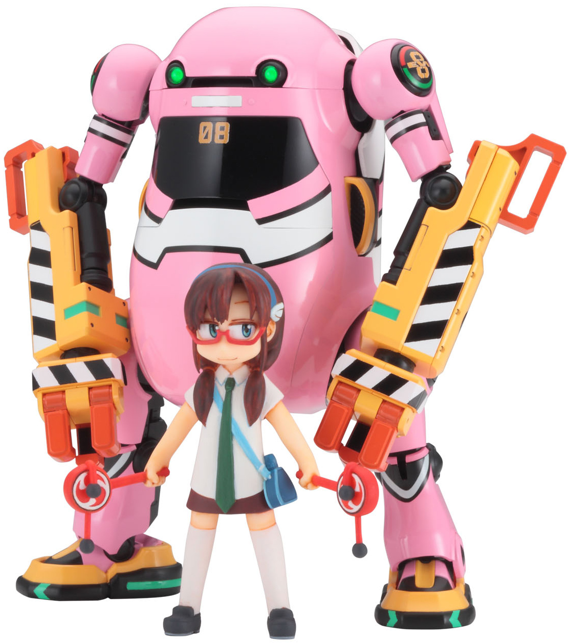 Hasegawa 1/20 Mechatrowego Eva Collab Series Vol.3 'Hachigouki (Power Arm)' + Mari Makinami Illustrious - P-REX Hobby