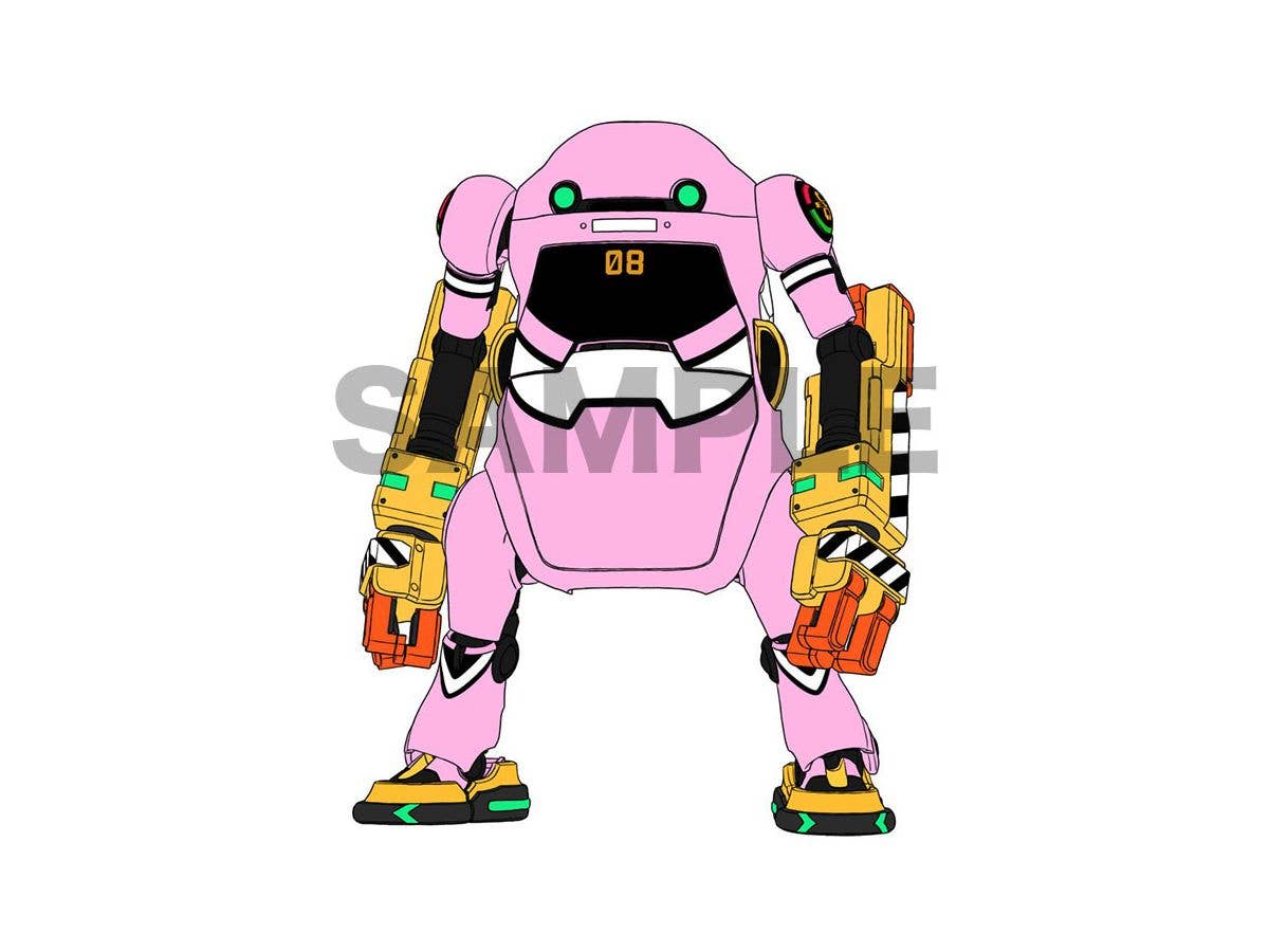 Hasegawa 1/20 Mechatrowego Eva Collab Series Vol.3 'Hachigouki (Power Arm)' + Mari Makinami Illustrious | 4967834522893