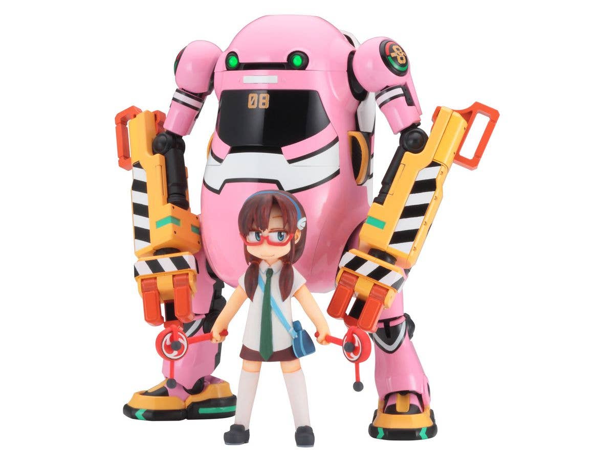Hasegawa 1/20 Mechatrowego Eva Collab Series Vol.3 'Hachigouki (Power Arm)' + Mari Makinami Illustrious | 4967834522893