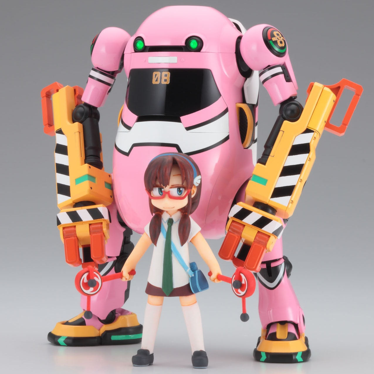 Hasegawa 1/20 Mechatrowego Eva Collab Series Vol.3 'Hachigouki (Power Arm)' + Mari Makinami Illustrious - P-REX Hobby