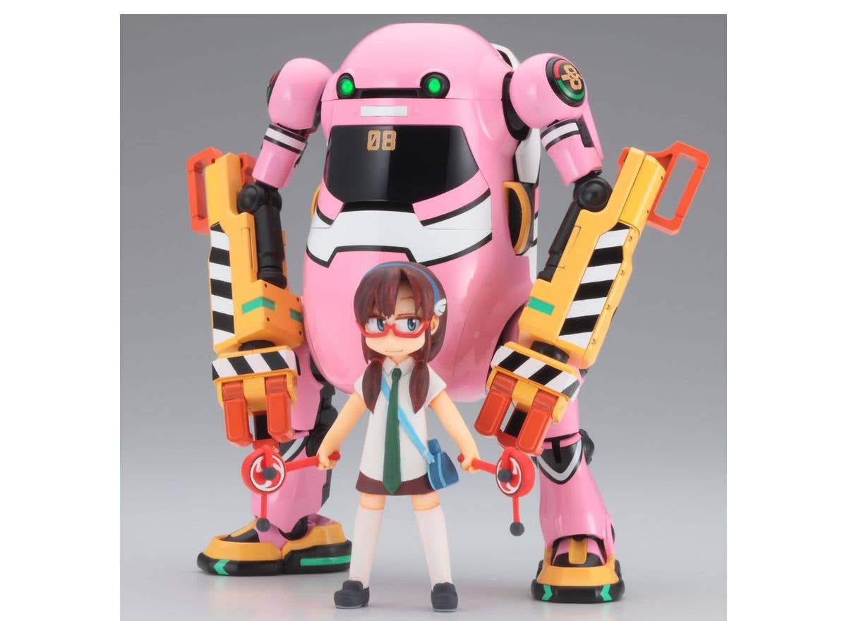 Hasegawa 1/20 Mechatrowego Eva Collab Series Vol.3 'Hachigouki (Power Arm)' + Mari Makinami Illustrious | 4967834522893