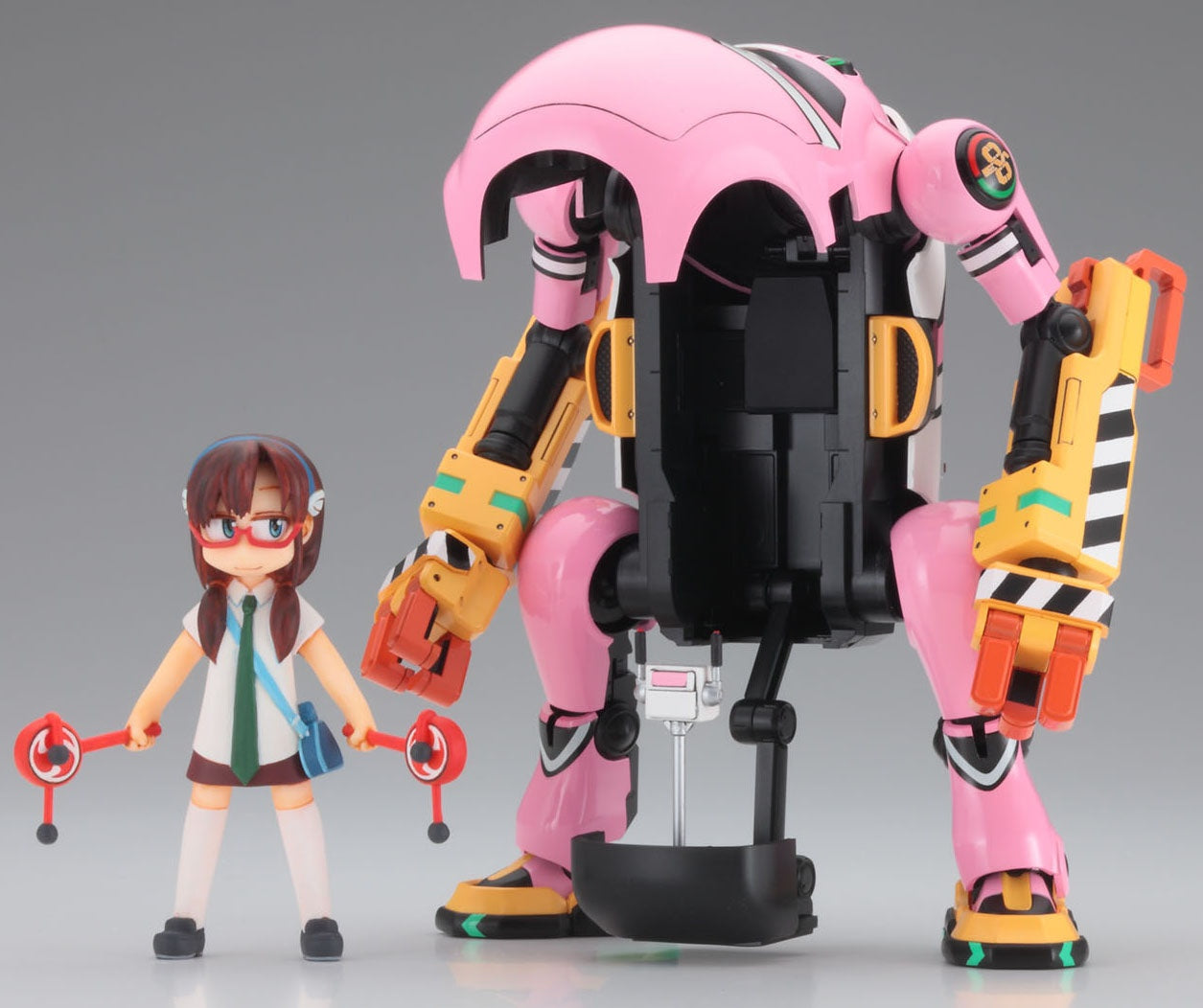 Hasegawa 1/20 Mechatrowego Eva Collab Series Vol.3 'Hachigouki (Power Arm)' + Mari Makinami Illustrious - P-REX Hobby