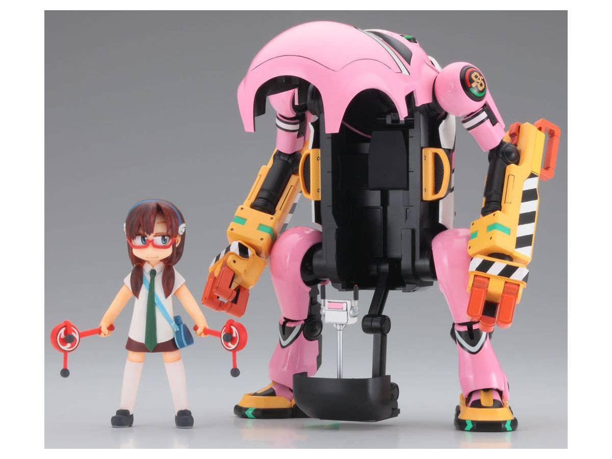 Hasegawa 1/20 Mechatrowego Eva Collab Series Vol.3 'Hachigouki (Power Arm)' + Mari Makinami Illustrious | 4967834522893