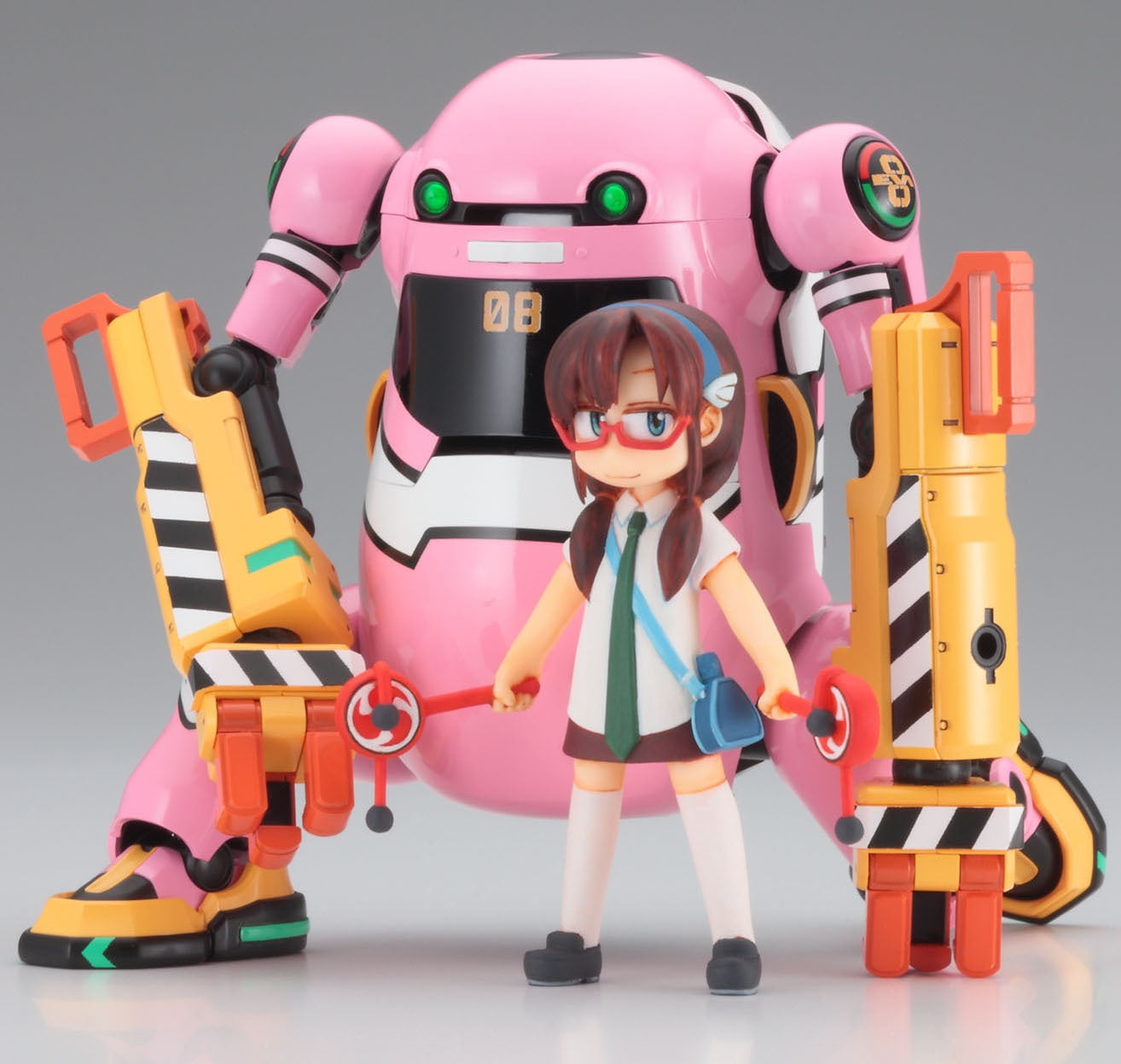 Hasegawa 1/20 Mechatrowego Eva Collab Series Vol.3 'Hachigouki (Power Arm)' + Mari Makinami Illustrious - P-REX Hobby