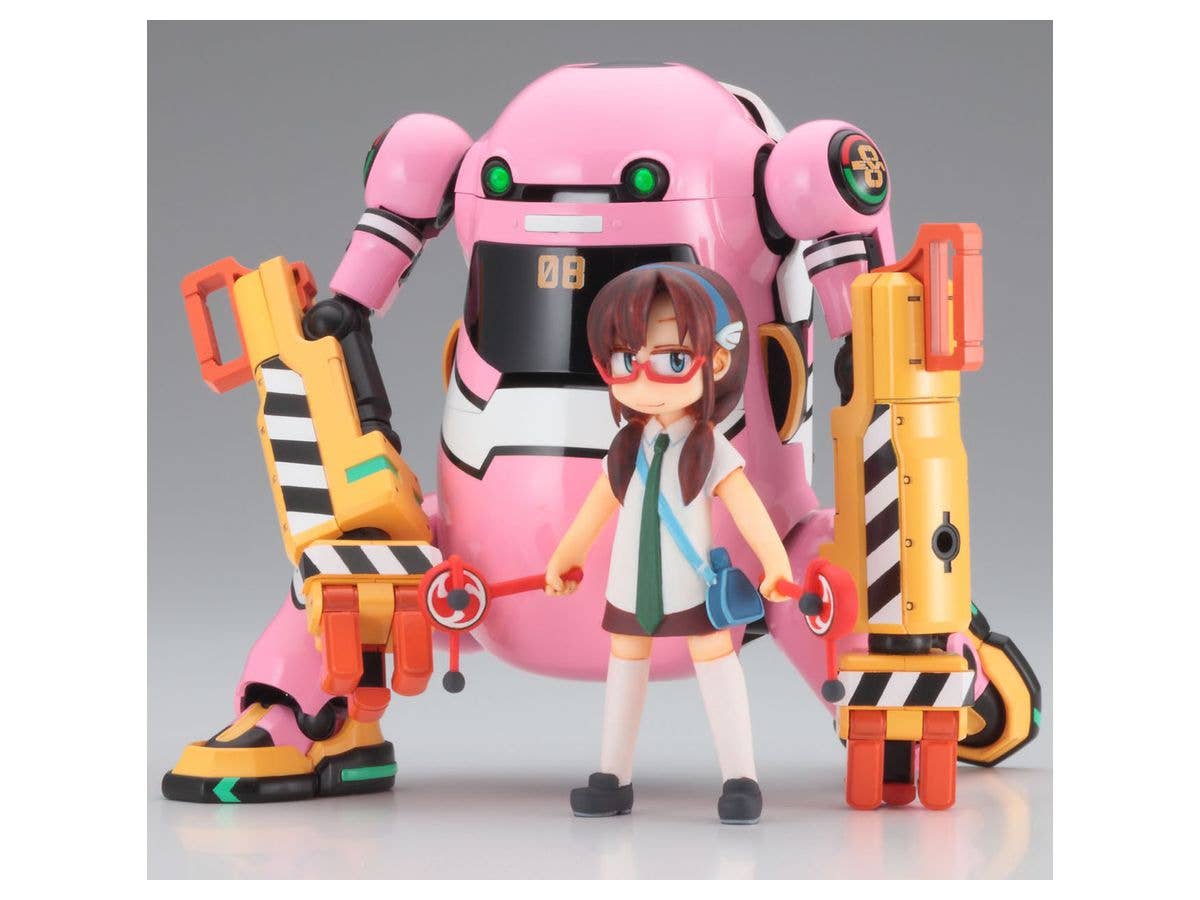 Hasegawa 1/20 Mechatrowego Eva Collab Series Vol.3 'Hachigouki (Power Arm)' + Mari Makinami Illustrious | 4967834522893