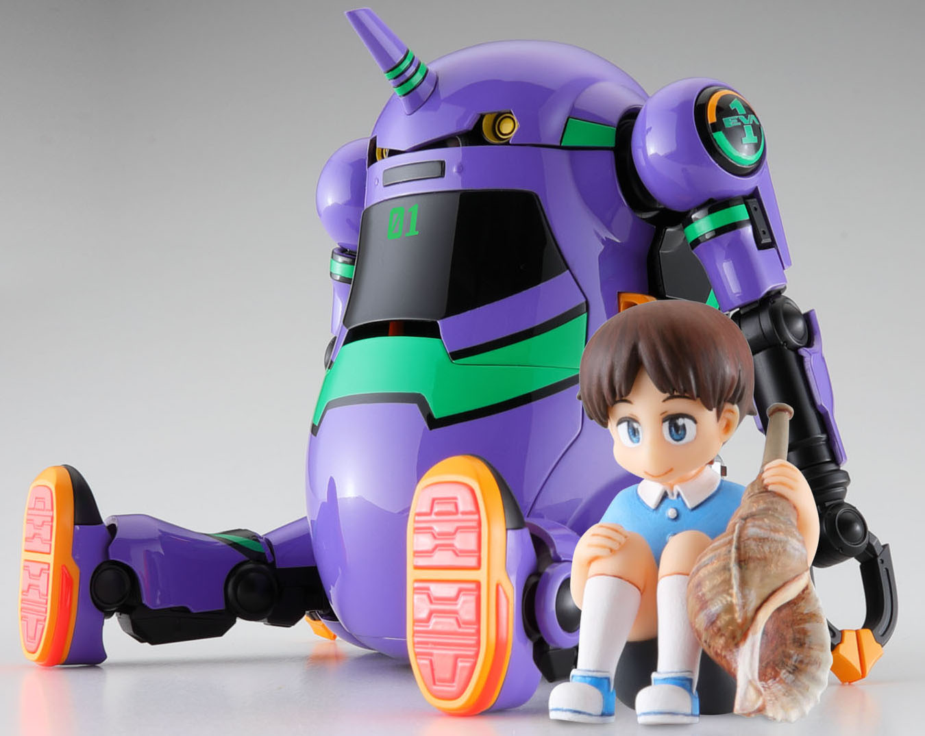 Hasegawa 1/20 Mechatrowego EVA Collab Series Vol.5 “Shogouki”+ Shinji Ikari - P-REX Hobby