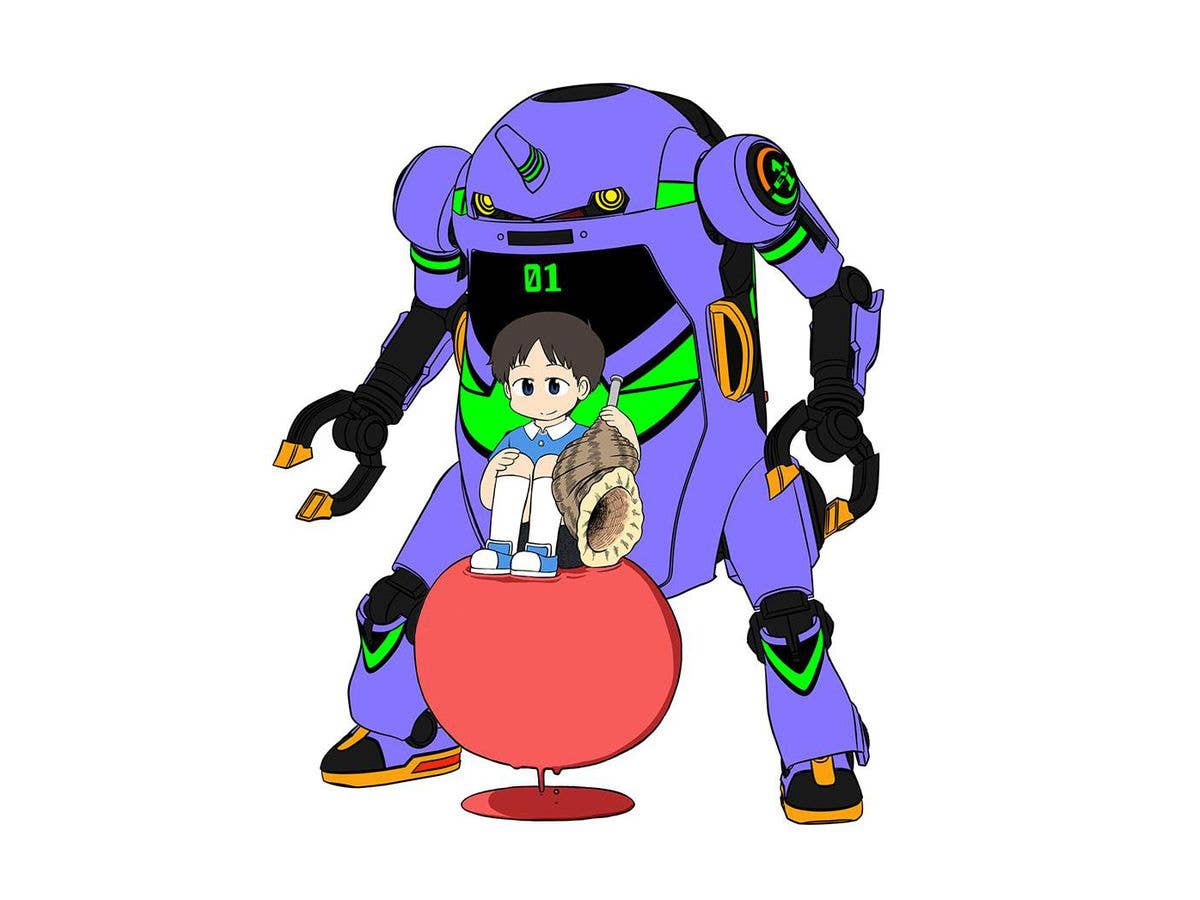 Hasegawa 1/20 Mechatrowego EVA Collab Series Vol.5 “Shogouki”+ Shinji Ikari | 4967834523180