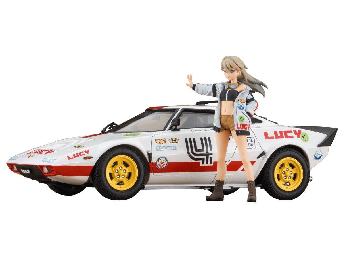Hasegawa 1/24 Wild Egg Girls Lancia Stratos “Lucy Mcdonnell” w/Figure | 4967834523289