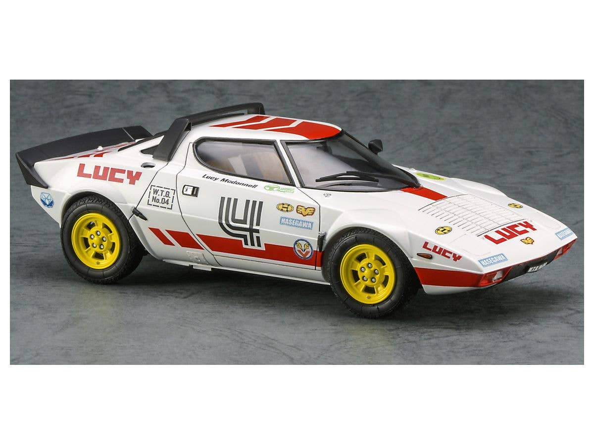 Hasegawa 1/24 Wild Egg Girls Lancia Stratos “Lucy Mcdonnell” w/Figure | 4967834523289