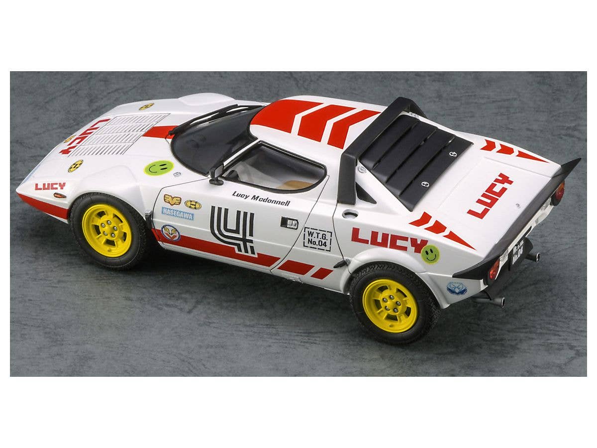 Hasegawa 1/24 Wild Egg Girls Lancia Stratos “Lucy Mcdonnell” w/Figure | 4967834523289