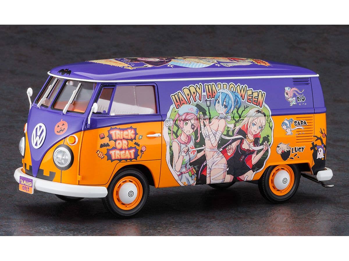 Hasegawa 1/24 VOLKSWAGEN TYPE 2 DELIVERY VAN “Egg Girls Happy Helloween” | 4967834523739