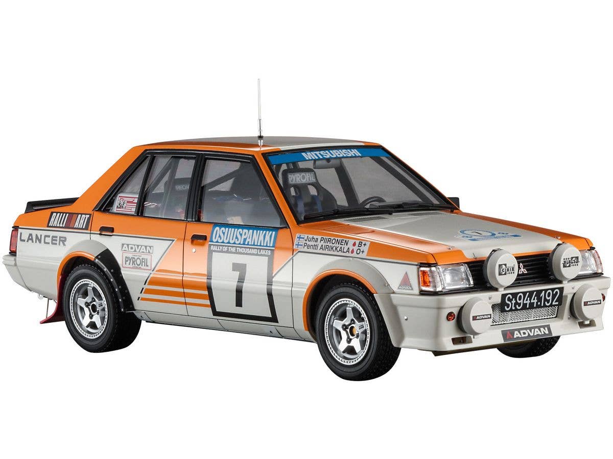Hasegawa 1/24 MITSUBISHI LANCER EX 2000 TURBO "1982 1000 LAKES RALLY DETAIL UP VERSION" | 4967834527454