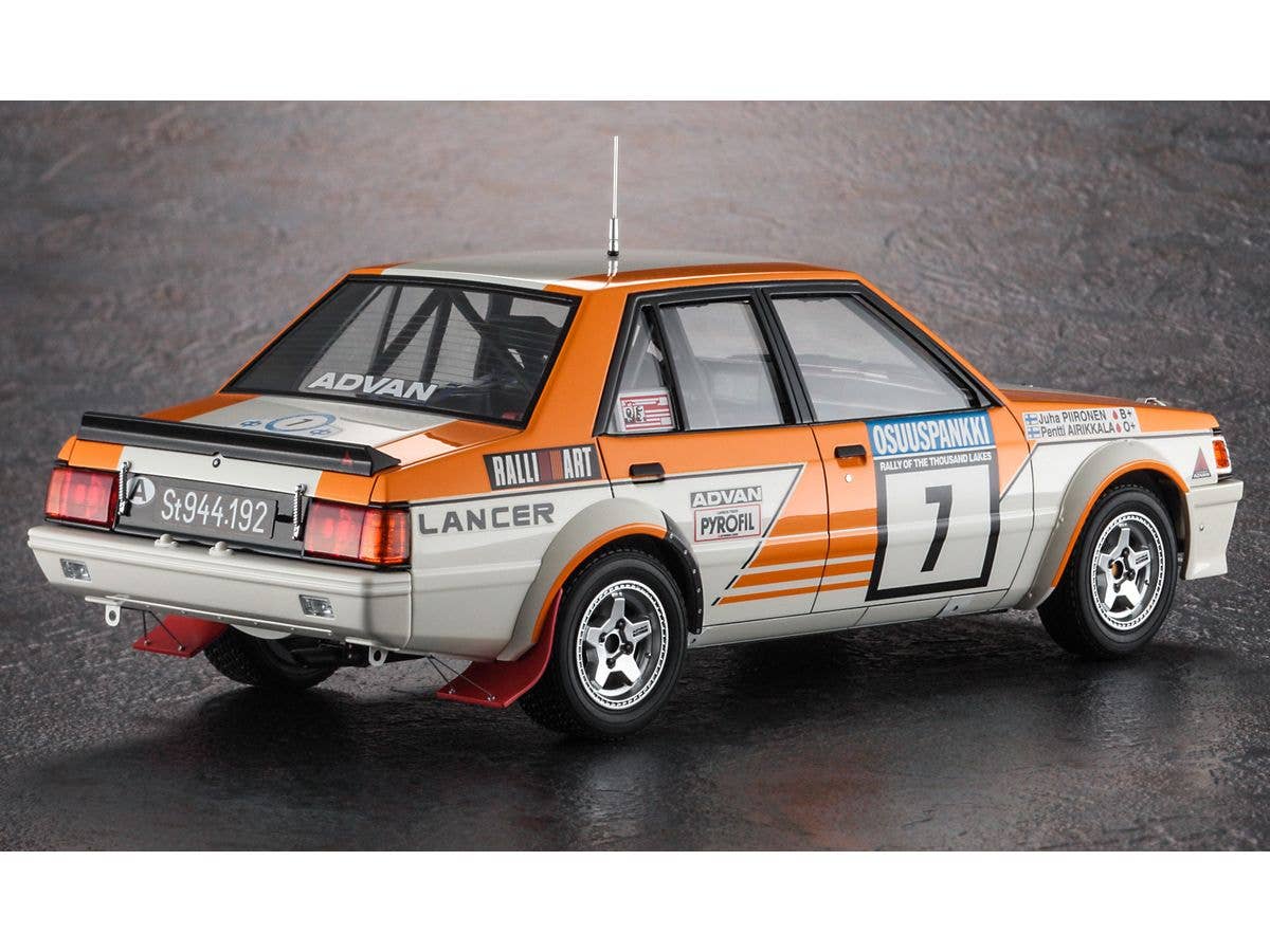 Hasegawa 1/24 MITSUBISHI LANCER EX 2000 TURBO "1982 1000 LAKES RALLY DETAIL UP VERSION" | 4967834527454