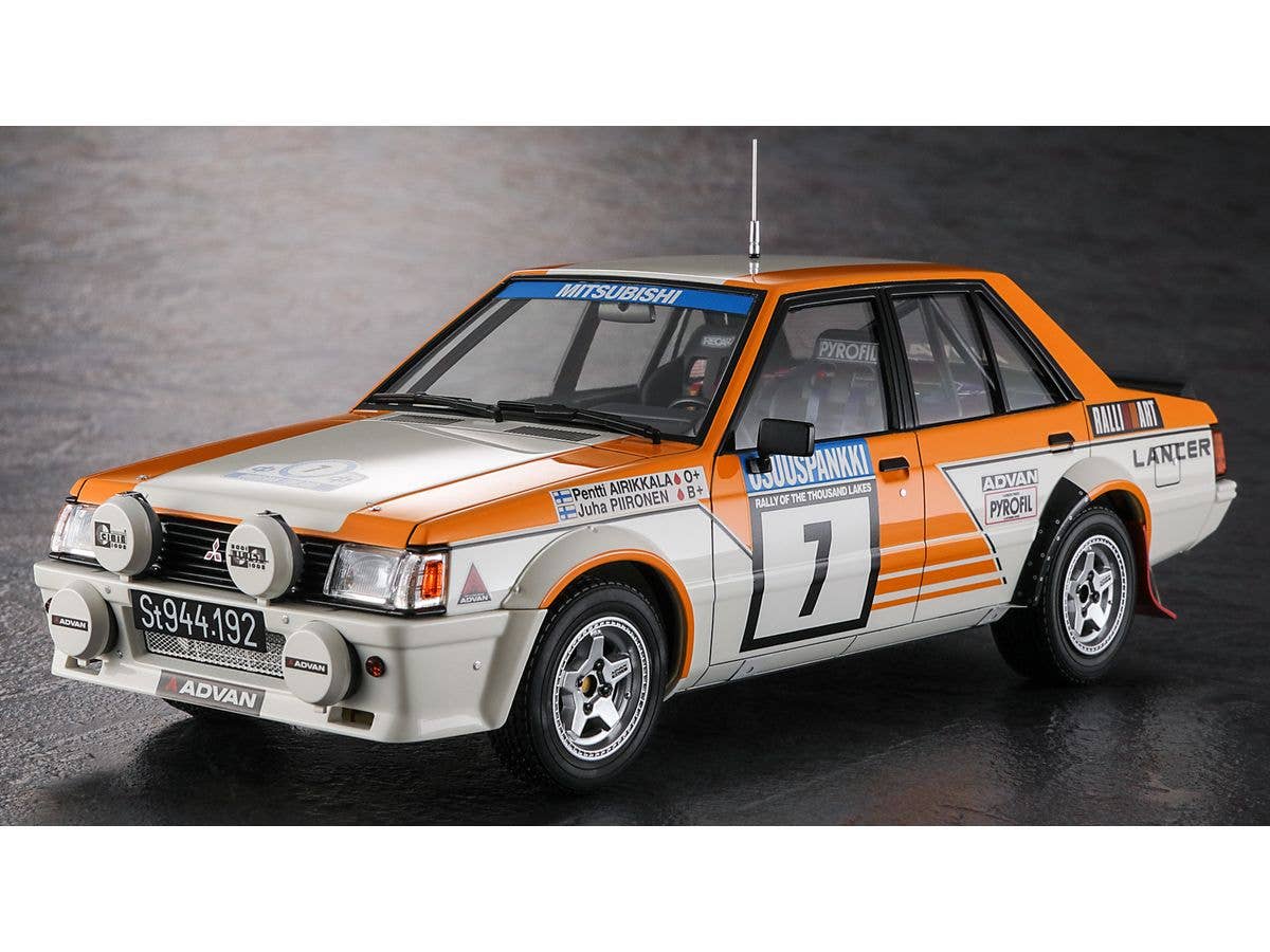 Hasegawa 1/24 MITSUBISHI LANCER EX 2000 TURBO "1982 1000 LAKES RALLY DETAIL UP VERSION" | 4967834527454