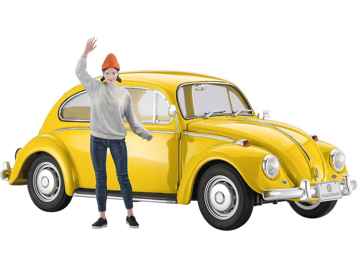Hasegawa 1/24 VOLKSWAGEN BEETLE TYPE 1 (1967) w/GIRL’S FIGURE | 4967834524200