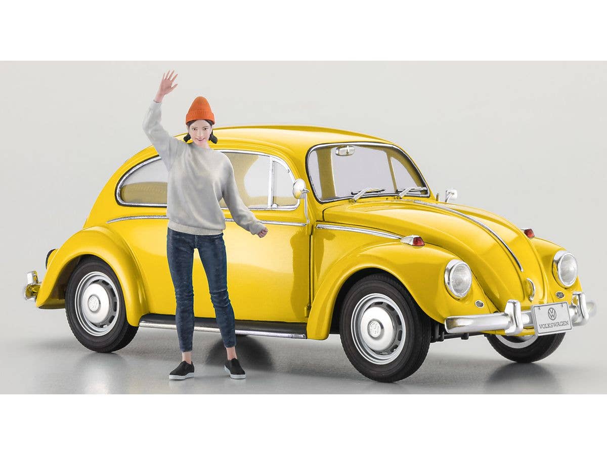 Hasegawa 1/24 VOLKSWAGEN BEETLE TYPE 1 (1967) w/GIRL’S FIGURE | 4967834524200
