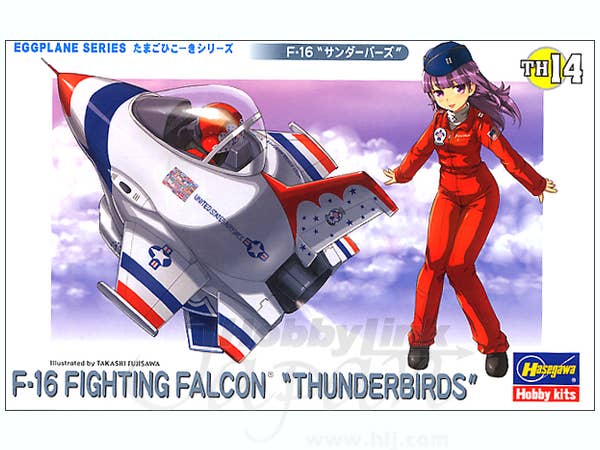 Hasegawa Egg Plane F-16 'Thunderbirds' | 4967834601246
