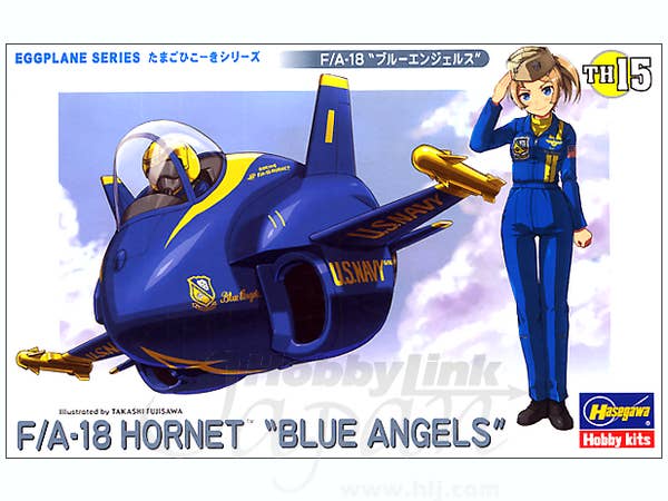 Hasegawa Egg Plane F/A-18 'Blue Angels' | 4967834601253
