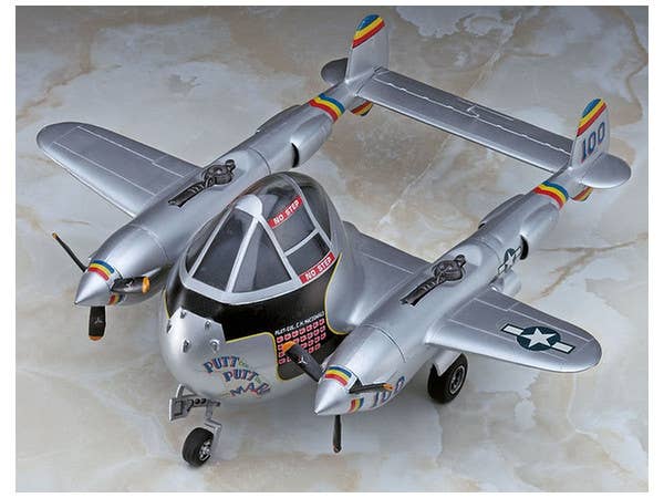 Hasegawa Egg Plane P-38 Lightning | 4967834601369