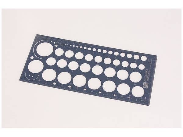 Hasegawa Cutting Template C ( Round Type ) | 4967834711075
