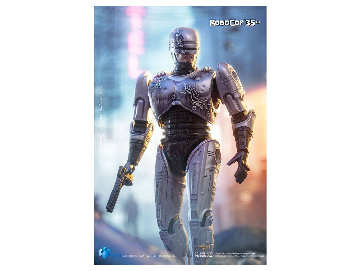 HIYA TOYS Exquisite Super Series 1/12 Scale 6 Inch ROBOCOP 1 Robocop | 6957534202063